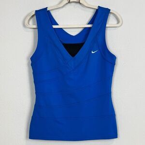 Nike Dri-Fit Blue Tank Top L